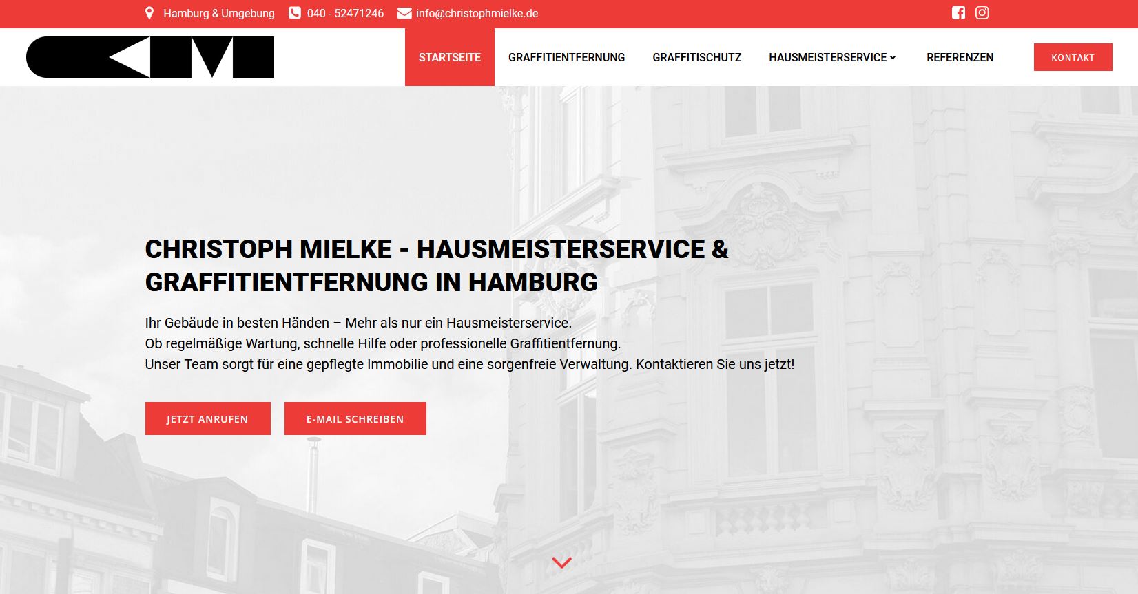 Christoph Mielke neue Website Blog Post Cover Image